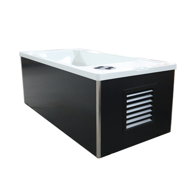 2 Persone Acrilico Rectangle Ice Tub Atleti Terapia Immersione a freddo Con Chiller