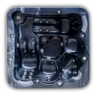 3 posti 2 lettini 380kg American Aristech Hot Tub con idroterapia per il relax in casa